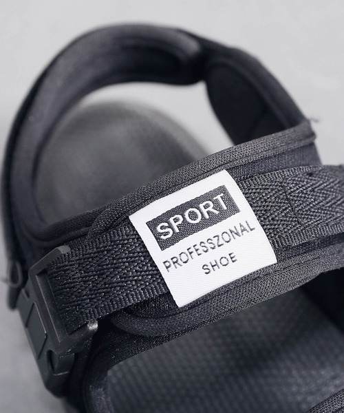 aimoha（アイモハ）の「フラット スポーツ ストラップ サンダル　（SS)（サンダル・メンズ・ブラック/ブラック×ホワイト/レッド・24.5cm/25.5cm/26.5cm/24.0cm/25.0cm/26.0cm/27.0cm/22.5cm/23.5cm/23.0cm）」の22枚目の写真