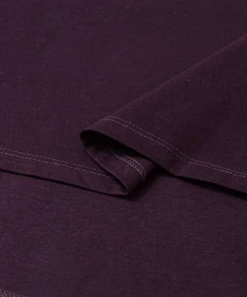LAATO(ラート)の「SLEEK LOOSE T-SHIRTS(Tシャツ/カットソー・レディース・オフホワイト/ベージュ/パープル・FREE)」の9枚目の写真