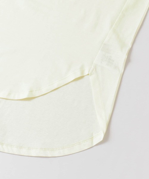 LAATO(ラート)の「SLEEK LOOSE T-SHIRTS(Tシャツ/カットソー・レディース・オフホワイト/ベージュ/パープル・FREE)」の10枚目の写真