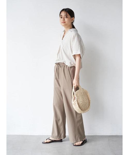 AMERICAN HOLIC(アメリカンホリック)の「スキッパーバックタック半袖シャツ *(シャツ/ブラウス・レディース・ブルー系その他7/ストライプ/チェック・FREE)」の15枚目の写真