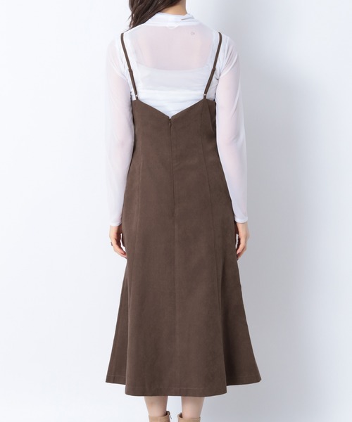 Heather（ヘザー）の「ピーチキモウキャミワンピース 918782