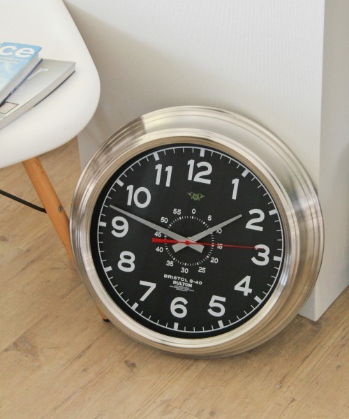 セール】WALL CLOCK BRISTOL S-40（掛け時計）｜BAYFLOW