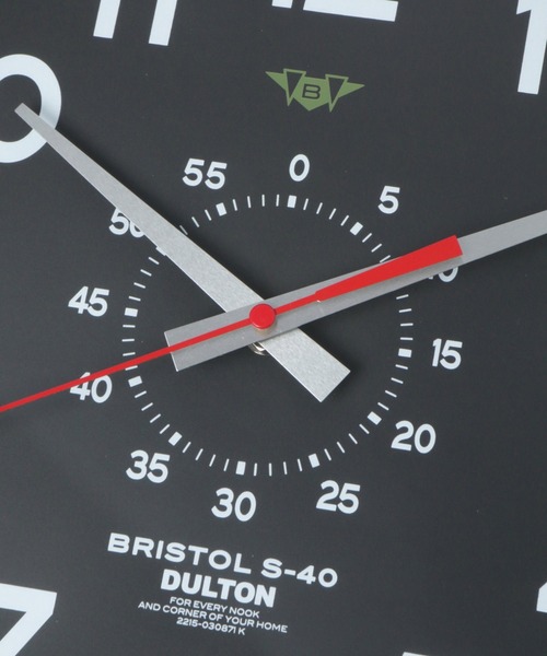 BAYFLOW(ベイフロー)の「WALL CLOCK BRISTOL S-40(掛け時計・レディース・ライトグレー/ブラック・0)」の13枚目の写真