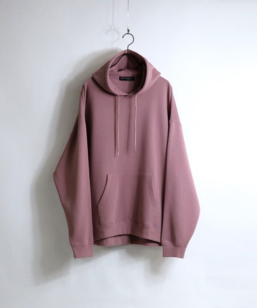 Confirm（コンファーム）の「Confirm / コンファーム ビッグプルオーバーパーカー（パーカー・メンズ・ブラック/チャコールグレー/ホワイト/アイボリー/グリーン/ミント/プラム/ブラウン/ベージュ系その他/ベージュ・M/L）」の10枚目の写真