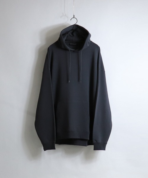 Confirm（コンファーム）の「Confirm / コンファーム ビッグプルオーバーパーカー（パーカー・メンズ・ブラック/チャコールグレー/ホワイト/アイボリー/グリーン/ミント/プラム/ブラウン/ベージュ系その他/ベージュ・M/L）」の4枚目の写真