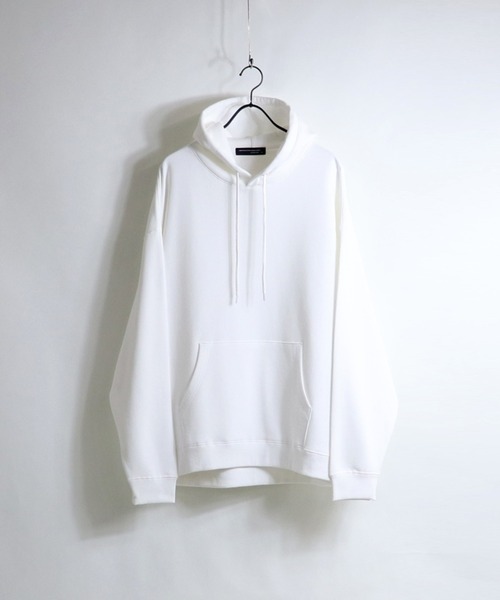 Confirm（コンファーム）の「Confirm / コンファーム ビッグプルオーバーパーカー（パーカー・メンズ・ブラック/チャコールグレー/ホワイト/アイボリー/グリーン/ミント/プラム/ブラウン/ベージュ系その他/ベージュ・M/L）」の18枚目の写真