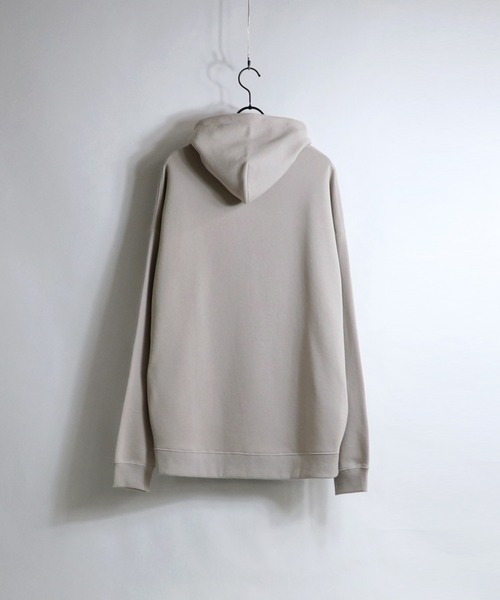 Confirm（コンファーム）の「Confirm / コンファーム ビッグプルオーバーパーカー（パーカー・メンズ・ブラック/チャコールグレー/ホワイト/アイボリー/グリーン/ミント/プラム/ブラウン/ベージュ系その他/ベージュ・M/L）」の12枚目の写真