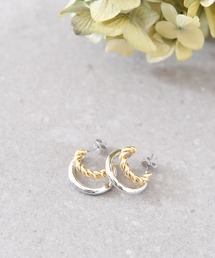 CALIFORNIA OUTFITTERS（カリフォルニア アウトフィッターズ）の「★【LULKA（ルールカ）】2連重ね付けピアス（ピアス（両耳用）・メンズ）」