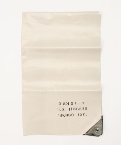 PUEBCO（プエブコ）の「WHITE LAMINATED FABRIC SHEET（インテリア雑貨・メンズ・オフホワイト・ONE SIZE）」の4枚目の写真