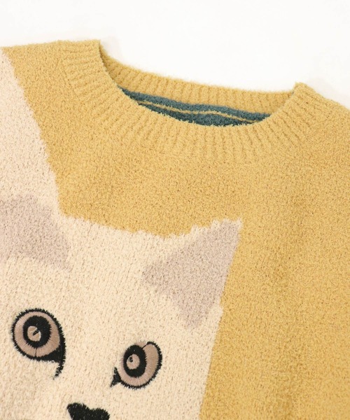 キャットニットルームウェア