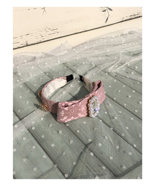 Swankiss（スワンキス）の「SX bijou lace ｶﾁｭｰｼｬ（カチューシャ