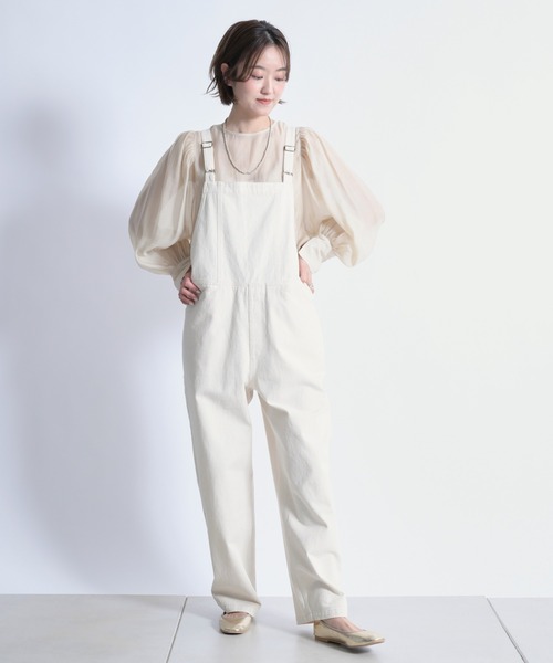 DouDou（ドゥドゥ）の「袖ボリューム2WAYブラウス（シャツ/ブラウス・レディース・オフホワイト/ベージュ/イエロー・FREE）」の6枚目の写真