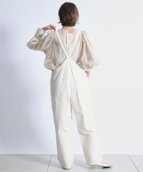 DouDou（ドゥドゥ）の「袖ボリューム2WAYブラウス（シャツ/ブラウス・レディース・オフホワイト/ベージュ/イエロー・FREE）」の19枚目の写真