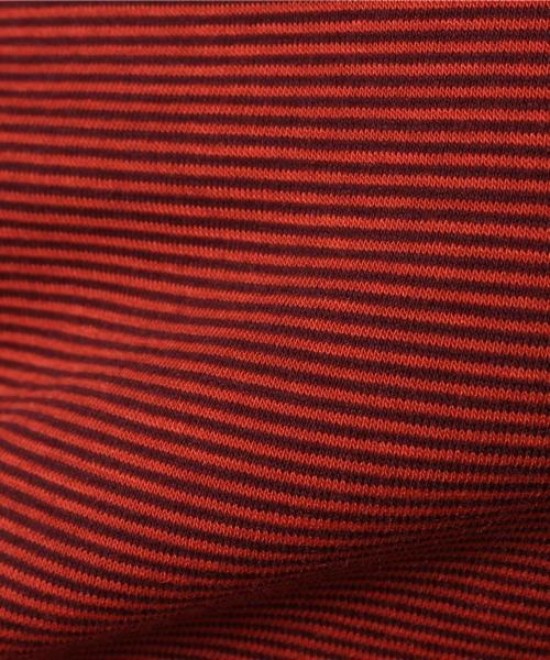 GIORDANO（ジョルダーノ）の「[GIORDANO]G-WARMER クルーネックロングスリーブＴシャツ（Tシャツ/カットソー・レディース・ホワイト/レッド/ブラック/ブラック系その他/グレー系その他・MEDIUM/LARGE/SMALL）」の8枚目の写真