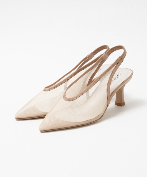 LAROUTE（ラルート）の「【LAROUTE】スリングバックパンプス（パンプス・レディース・ベージュ/ライトブルー/ベージュ系その他2/ブラック/ブラック系その他2・35/38/36/39/37）」の5枚目の写真