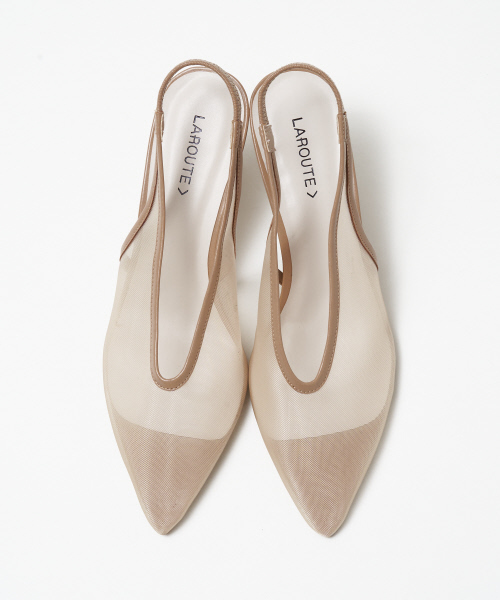 LAROUTE（ラルート）の「【LAROUTE】スリングバックパンプス（パンプス・レディース・ベージュ/ライトブルー/ベージュ系その他2/ブラック/ブラック系その他2・35/38/36/39/37）」の19枚目の写真