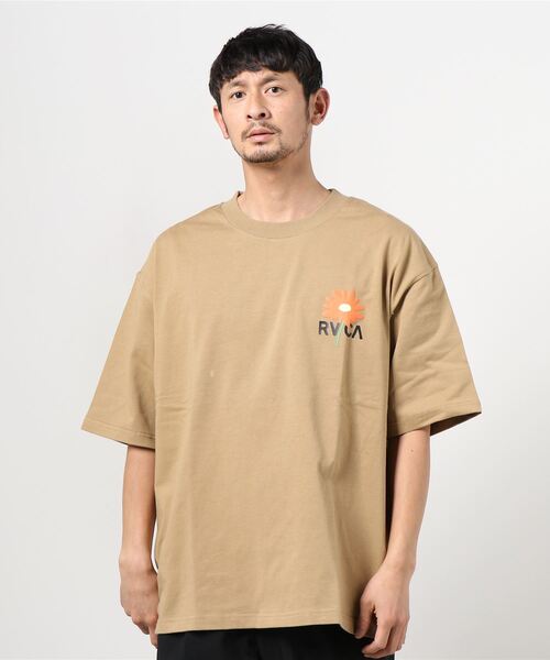 Rvca メンズ Break 21年春夏モデル Out St ルーカ 21年春夏モデル Out 半袖 ｔシャツ ドロップショルダー Tシャツ カットソー ルーカ バックプリント Rvca ルーカ のファッション 超目玉売れ筋no 1 の