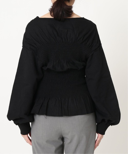 CITYSHOP（シティーショップ）の「SHIRRING DOCKING：カットソー