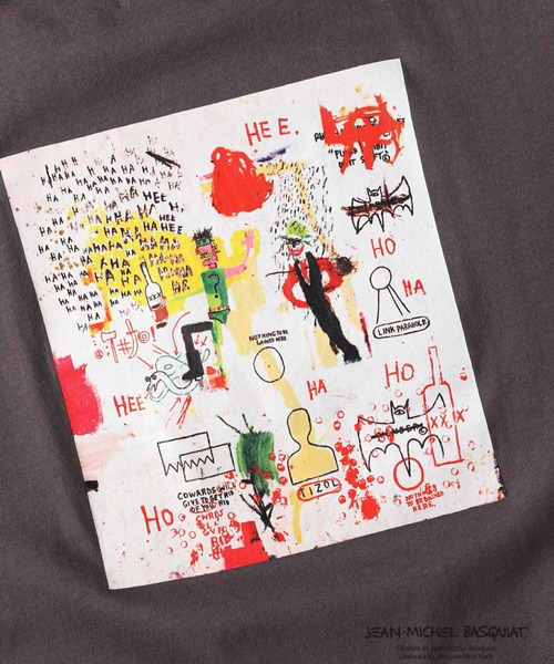 Right-on（ライトオン）の「アートプリントTシャツ(バスキア)（Tシャツ/カットソー・キッズ・パープル/ブラウン/ブラック/ホワイト・120/130/105/140/155）」の16枚目の写真