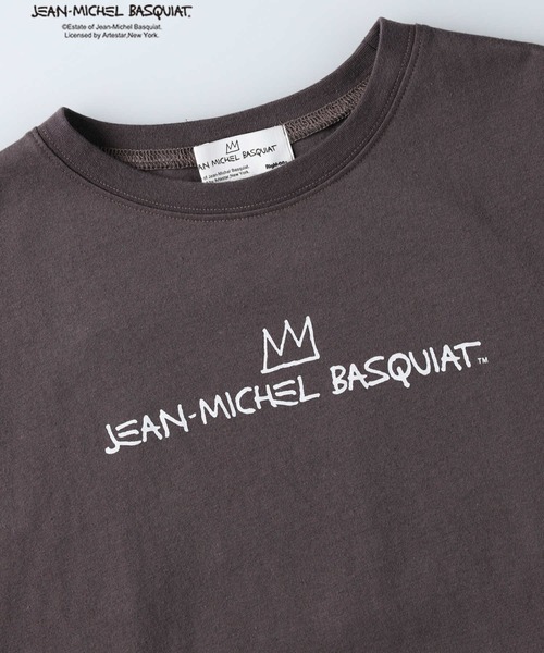 Right-on（ライトオン）の「アートプリントTシャツ(バスキア)（Tシャツ/カットソー・キッズ・パープル/ブラウン/ブラック/ホワイト・120/130/105/140/155）」の15枚目の写真