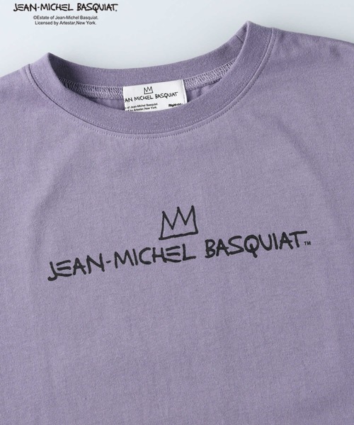 Right-on（ライトオン）の「アートプリントTシャツ(バスキア)（Tシャツ/カットソー・キッズ・パープル/ブラウン/ブラック/ホワイト・120/130/105/140/155）」の14枚目の写真