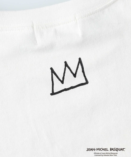 Right-on（ライトオン）の「アートプリントTシャツ(バスキア)（Tシャツ/カットソー・キッズ・パープル/ブラウン/ブラック/ホワイト・120/130/105/140/155）」の22枚目の写真