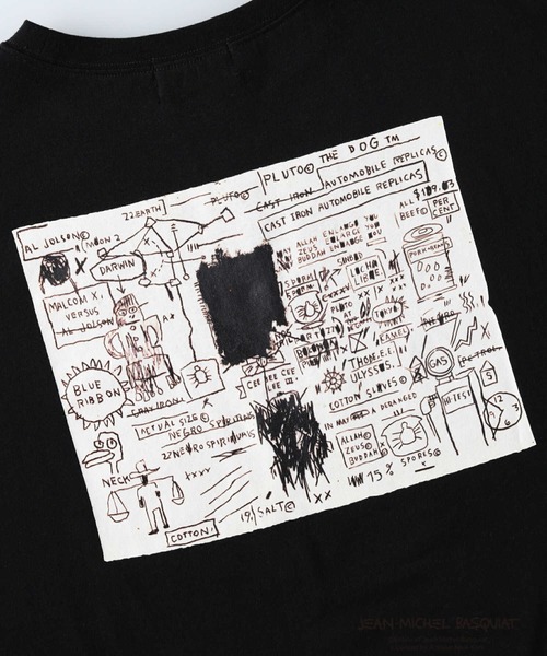 Right-on（ライトオン）の「アートプリントTシャツ(バスキア)（Tシャツ/カットソー・キッズ・パープル/ブラウン/ブラック/ホワイト・120/130/105/140/155）」の17枚目の写真