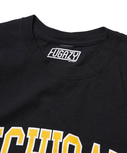 FREAK'S STORE（フリークスストア）の「WEB限定 FUGAZY/ファーガジー 別注 MICHIGAN カレッジプリントTシャツ（Tシャツ/カットソー・メンズ・ホワイト/ブラック/オリーブ/ネイビー・SMALL/LARGE/MEDIUM/X-LARGE）」の14枚目の写真