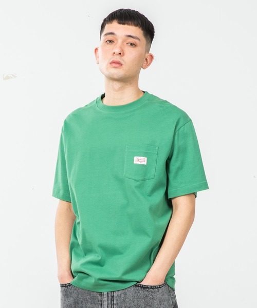 XLARGE(エクストララージ)の「S/S POCKET TEE MATCHES(Tシャツ/カットソー・メンズ・ホワイト/グリーン/ブラック・S/M/XL/L)」の11枚目の写真