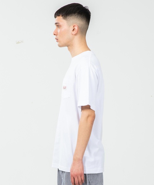 XLARGE(エクストララージ)の「S/S POCKET TEE MATCHES(Tシャツ/カットソー・メンズ・ホワイト/グリーン/ブラック・S/M/XL/L)」の6枚目の写真