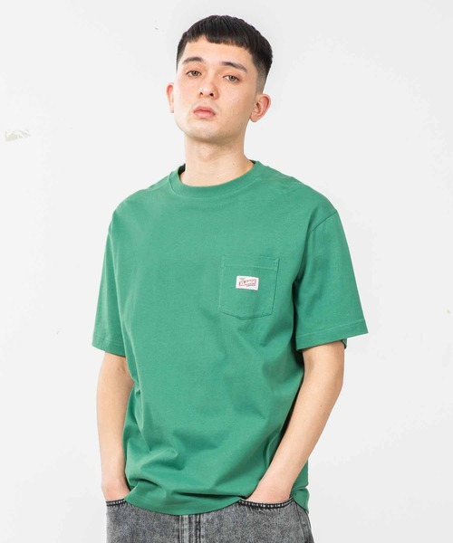 XLARGE(エクストララージ)の「S/S POCKET TEE MATCHES(Tシャツ/カットソー・メンズ・ホワイト/グリーン/ブラック・S/M/XL/L)」の17枚目の写真