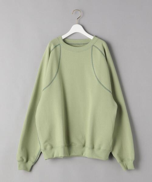 JANESMITH（ジェーンスミス）の「＜JANE SMITH＞ラグランスウェットプルオーバー Ψ（スウェット・レディース・オレンジ/ライム・38）」の2枚目の写真