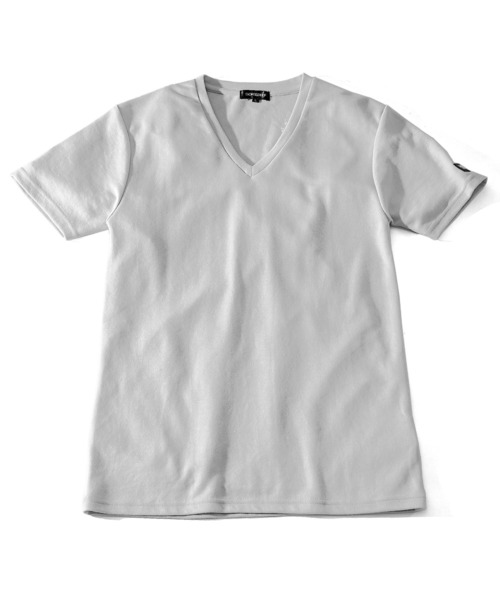SOMEDIFF】プレミアム半袖Tシャツ メンズ 無地tシャツ クルーネック V