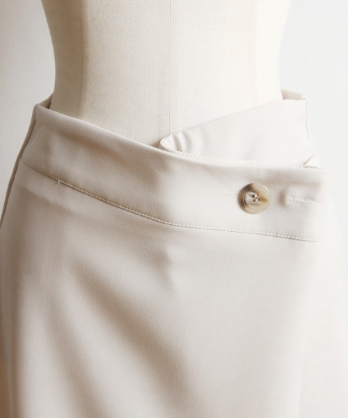 Cookie Chocolate（クッキーチョコレート）の「ラップ風スカート《@_____m.weセレクトアイテム》（スカート・レディース・ベージュ/アイボリー・M）」の11枚目の写真