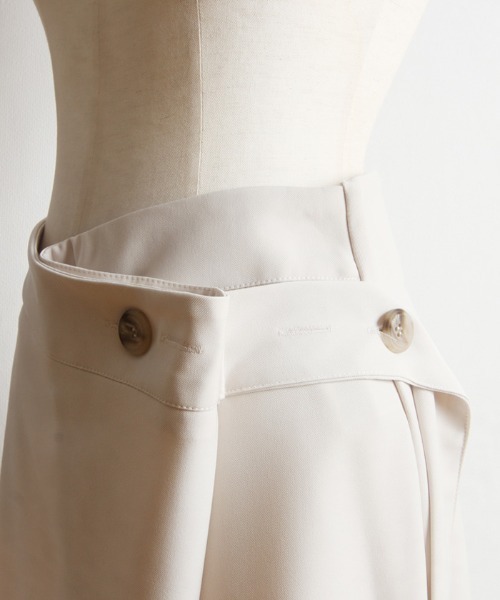 Cookie Chocolate（クッキーチョコレート）の「ラップ風スカート《@_____m.weセレクトアイテム》（スカート・レディース・ベージュ/アイボリー・M）」の14枚目の写真