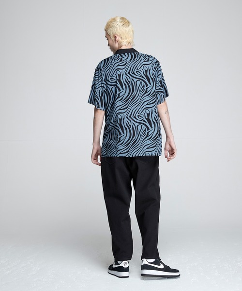 ♦️お値下げしました♦️ フラメンコブラウス BLACK BY MOUSSY | over size shirt (シャツ・ブラウス ) |SHEL