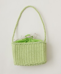 Kastane | スクエアジュートBAG(ショルダーバッグ)