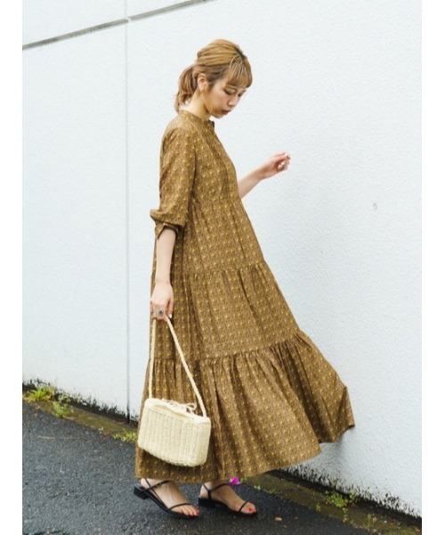 Kastane（カスタネ）の「スクエアジュートBAG（ショルダーバッグ・レディース・アイボリー/オレンジ/グリーン/ブラック・FREE）」の19枚目の写真