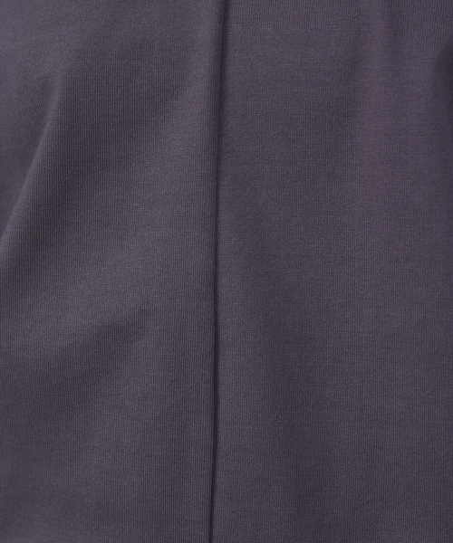 qualite（カリテ）の「フラップ2wayプルオーバー（Tシャツ/カットソー・レディース・ホワイト/チャコールグレー・フリー）」の3枚目の写真