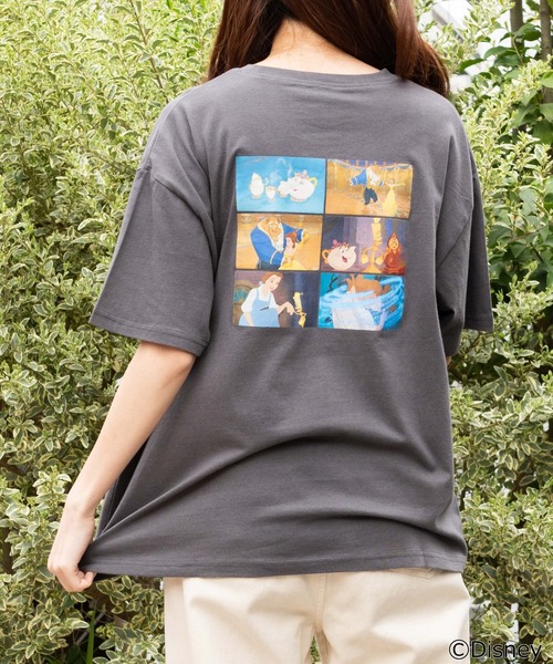 WEGO（ウィゴー）の「WEGO/別注 Disney シーンTシャツ（Tシャツ/カットソー・レディース・ホワイト/ダークグリーン/パープル/ピンク/イエロー/ブルー/グリーン/その他1/その他2/スミクロ/その他6/その他5/アイボリー・FREE）」の11枚目の写真