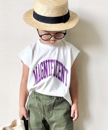 CIAOPANIC TYPY | 【KIDS】MAGNIFICENT カレッジPt ノースリーブチュニックTee(Tシャツ/カットソー)