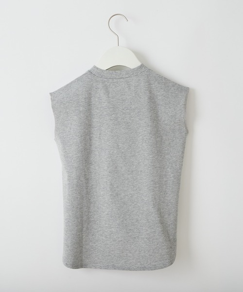 CIAOPANIC TYPY（チャオパニックティピー）の「【KIDS】MAGNIFICENT カレッジPt ノースリーブチュニックTee（Tシャツ/カットソー・キッズ・ホワイト/グレー/イエロー・SMALL/X-LARGE/MEDIUM/XX-LARGE/LARGE）」の7枚目の写真