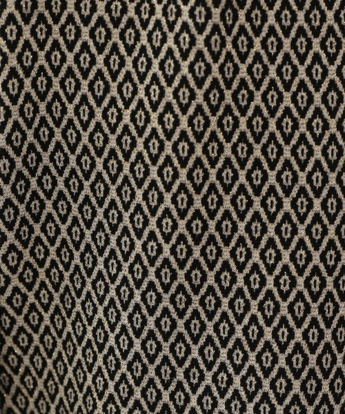 LOWRYS FARM（ローリーズファーム）の「カットジャガードパンツ２　946921（その他パンツ・レディース・ブラック/ダークブラウン/グレー・FREE）」の13枚目の写真