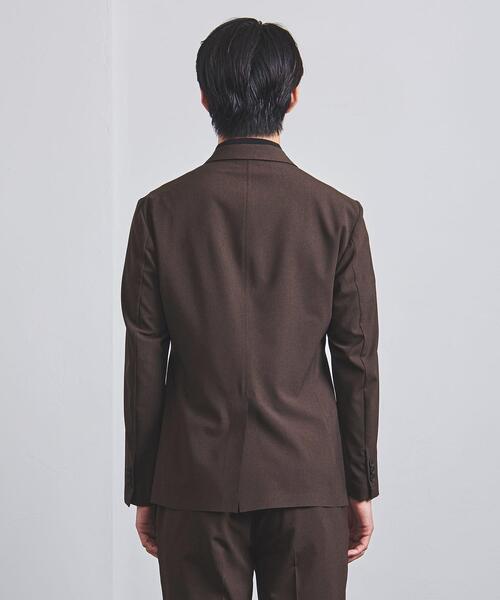 UNITED ARROWS（ユナイテッドアローズ）の「＜UNITED ARROWS "COZY"＞ ファンクション ポリエステル/タフタ S2B（テーラードジャケット・メンズ・ダークブラウン/グレー・SMALL/MEDIUM/LARGE/X-LARGE）」の5枚目の写真