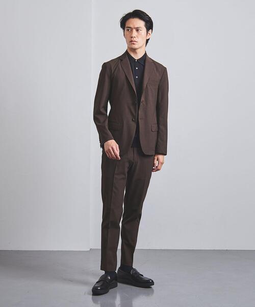 UNITED ARROWS（ユナイテッドアローズ）の「＜UNITED ARROWS "COZY"＞ ファンクション ポリエステル/タフタ S2B（テーラードジャケット・メンズ・ダークブラウン/グレー・SMALL/MEDIUM/LARGE/X-LARGE）」の6枚目の写真