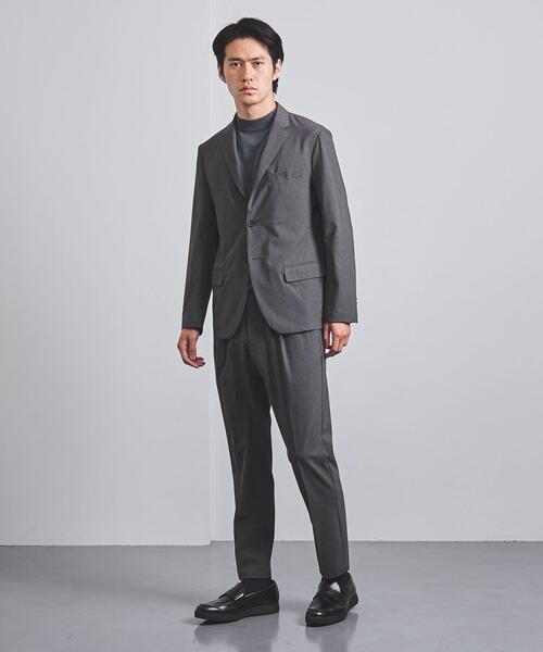 UNITED ARROWS（ユナイテッドアローズ）の「＜UNITED ARROWS "COZY"＞ ファンクション ポリエステル/タフタ S2B（テーラードジャケット・メンズ・ダークブラウン/グレー・SMALL/MEDIUM/LARGE/X-LARGE）」の9枚目の写真