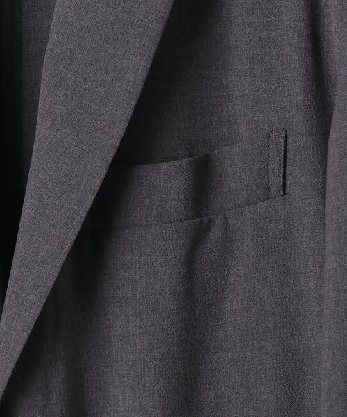 UNITED ARROWS（ユナイテッドアローズ）の「＜UNITED ARROWS "COZY"＞ ファンクション ポリエステル/タフタ S2B（テーラードジャケット・メンズ・ダークブラウン/グレー・SMALL/MEDIUM/LARGE/X-LARGE）」の13枚目の写真