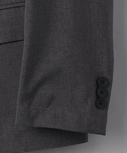 UNITED ARROWS（ユナイテッドアローズ）の「＜UNITED ARROWS "COZY"＞ ファンクション ポリエステル/タフタ S2B（テーラードジャケット・メンズ・ダークブラウン/グレー・SMALL/MEDIUM/LARGE/X-LARGE）」の14枚目の写真