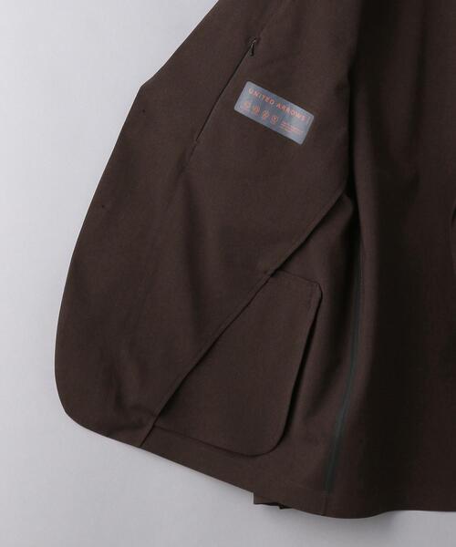 UNITED ARROWS（ユナイテッドアローズ）の「＜UNITED ARROWS "COZY"＞ ファンクション ポリエステル/タフタ S2B（テーラードジャケット・メンズ・ダークブラウン/グレー・SMALL/MEDIUM/LARGE/X-LARGE）」の19枚目の写真