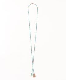 AVALON(U.Q)（アバロン）の「mixビーズロングタッセルネックレス（ネックレス）」